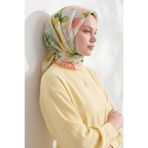 Silk Home Soft Eşarp Suluboya Krem 90x90