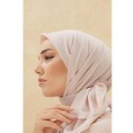 Silk Home Tensel Aerobin Eşarp 36786 Bej Düz Renk