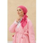 Silk Home Tensel Aerobin Eşarp 36792 Pembe Düz Renk