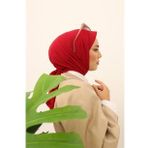 Silk Home Tensel Aerobin Eşarp 36807 Bordo Düz Renk
