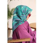 Silk Home Tivil İpek Eşarp 11432-35 Yeşil Eflatun