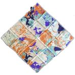 Silk Home Tivil İpek Eşarp 37910 Mor Karışık Desen