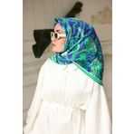 Silk Home Tivil İpek Eşarp Ist11419-17 Siyah, Acı Kahve, Vizon