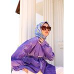 Silk Home Tivil İpek Eşarp Ist11428-11 Bebek Mavi, Çelik Mavi, Pembe, Asit
