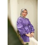 Silk Home Tivil İpek Eşarp Ist11432-74 Gümüş, Turuncu, Mor, Yeşil