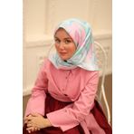 Silk Home Tivil İpek Eşarp Ist11439-08 Yeşil, Bebe Mavi, Pembe, Mavi