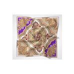 Silk Home twill polyester şal desen eşarp -01