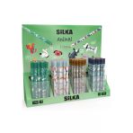 Silka 12 Li Dragon Desenli Jumbo Kurşun Kalem Karma Renkler