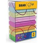 Silka 5786306 N:SG51 8'li Curved Rainbow Neon Silgi