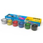 Silka Guaj Boya 6 Renk 17Ml