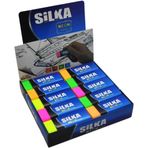 Silka Neon Büyük Boy 20'li Silgi