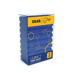 Silka SG.53 Mavi 8'li Curved Sınav Silgisi