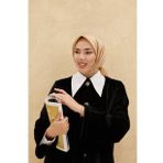 Silkhome Shiny Koyu Bej Işıltılı Eşarp 32739