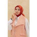 Silkhome Shiny Turuncu Işıltılı Eşarp 32737