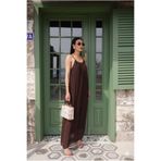 silkhouse İthal Yırtmaçlı İpek Elbise