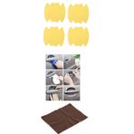 silky glows 5li Set Araba Kapı Kolu Koruyucu Çizilme Önleyici faf Sticker Film Koruma Seti