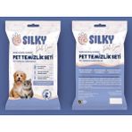 Silky - Köpekler için Kulak / Burun / Pati - Temizleme Mendil Seti - 3 lü