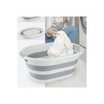 Silkyreal Küçük Boy Katlanabilir Çamaşır Sepeti (25 Lt)