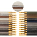 Silla Concept Nova Bar Sandalyesi Teddy Krem Kumaş Hasırlı Naturel Ahşap Ada Sandalye