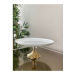 Sillage Home Lüx Ayaklı Sunum Tabağı 26 cm,Ayaklı Servis,Pasta Kek Sunumu