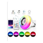 Silmaril Bluetooth Hoparlörlü,RGB li,kumandalı MüzikÇalar Ampul Artık TelefondakiMüziğinizin Sesi Ampullerde