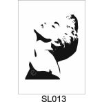 Siluet Desenler Stencil Şablon (21x30) Sl-013