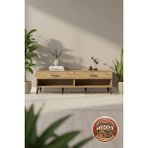Silva 2 Çekmeceli Tv Ünitesi: 176X30X51 cm Atlas Çam | Modern Tasarım