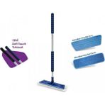 Silva Adanzeye Mikrofiber Mop Ikili Set (Kuru - Duvar) - Krem