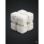 Silva Co Infinity Cube Katlanabilir Sonsuz Stres Küpü – Beyaz Fidget Masa Oyuncağı