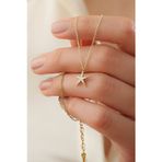 Silvano Jewelry 925 Ayar Gümüş Deniz Yıldızı Kolye