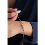 Silvano Jewelry 925 Ayar Gümüş Kafesli Trend Dorika Bileklik