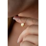Silvano Jewelry 925 Ayar Gümüş Taşsız Fil Kolye