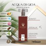 silver elegance vip perfume Aqua di Giola 50 ml – Deniz Esintisiyle Ferah Kadın Parfümü (K-124)