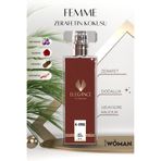 silver elegance vip perfume Femme Edp 50 ml – Meyvemsi ve Baharatlı Kadın Parfümü (K-056)