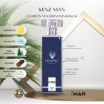 silver elegance vip perfume Kenz Edp 50 ml – Ferah ve Akvatik Erkek Parfümü (E-022)