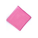 SİLVER HOME Mikrofiber 40x40cm Baklava Desen Cam Temizlik Bezi - Pembe