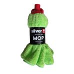 Silver Home Mikrofiber Jumbo Boy Islak Mop - 105x55 Cm. - Yedek Mop Paspas Ucu Başlığı - 1 Adet