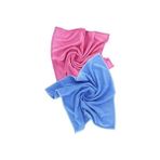 Silver Home Universal 2li Mikrofiber 50X70 cm Temizlik Bezi - Pembe/mavi