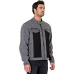 Silver Ice Korumalı File Motosiklet Kot Montu Erkek - 3XL