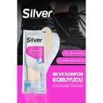 Silver Isı Koruyucu Keçe Ayakkabı Tabanlığı - Naturel Kışlık Taban (35-45)