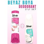Silver Kadın Ayakkabı Deodorantı Koku Giderici Sprey 100 Ml & Ultra Beyaz Spor Ayakkabı Boyası 75 Ml