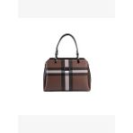 Silver Kadın Omuz Çantası 972-48023 SILVER POLO BAYAN ÇANTASI MK85 KOYU KAHVE-MAT KAHVE