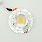 Silver Kristal Cam Sıva Altı Spot Cob Led Armatür Gün Işığı