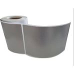 SİLVER MAT BARKOD ETİKETİ 150X100 TEKLİ 200 LÜK SARIM
