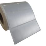 SİLVER MAT BARKOD ETİKETİ 40X20 5 Lİ 5000 ADET