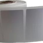 SİLVER MAT BARKOD ETİKETİ 75X100 TEKLİ 500 LÜK SARIM