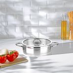 Silver Mat Trend 26 cm Sığ Tencere