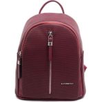 Silver & Polo Bordo - Bordo SP901 Kadın Sırt Çantası