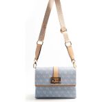 Silver & Polo Kadın Çapraz Çanta 1009-46515 SILVER POLO ÇAPRAZ BAYAN ÇANTASI M178 MAVİ-MAT TEN