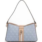 Silver & Polo Kadın Çapraz Çanta 1102-46719 SILVER POLO ÇAPRAZ BAYAN ÇANTASI M178 MAVİ-MAT TEN-KEMİK